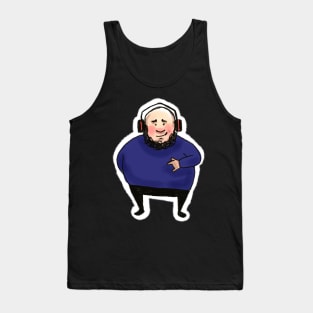 man listen to music Tank Top